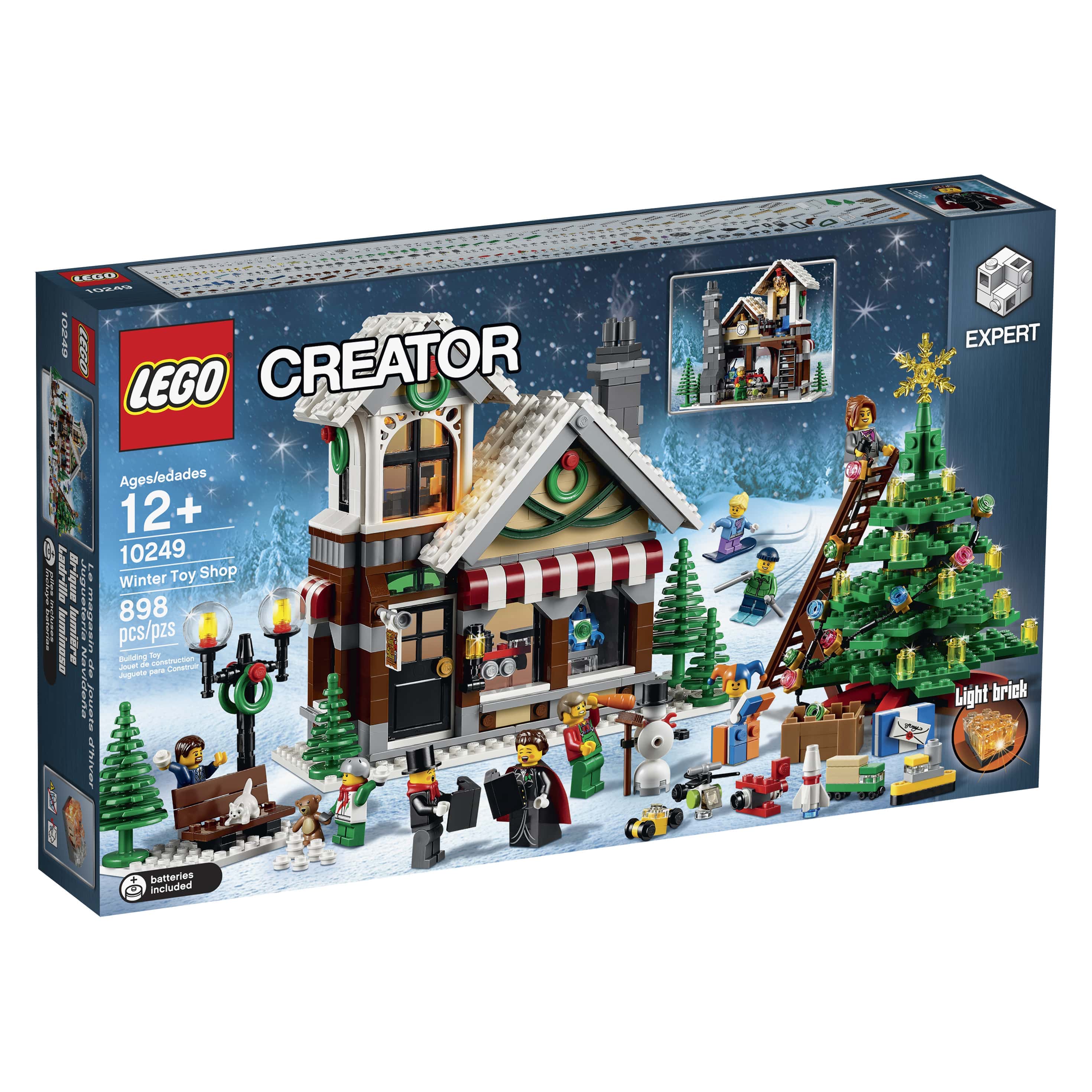 LEGO NEWS LEGO Creator Winter Village Winter Toy Shop (10249) Officially Revealed