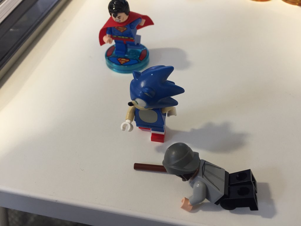 Lego MINIFIGURE Sonic the Hedgehog 