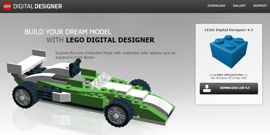 lego digital designer software