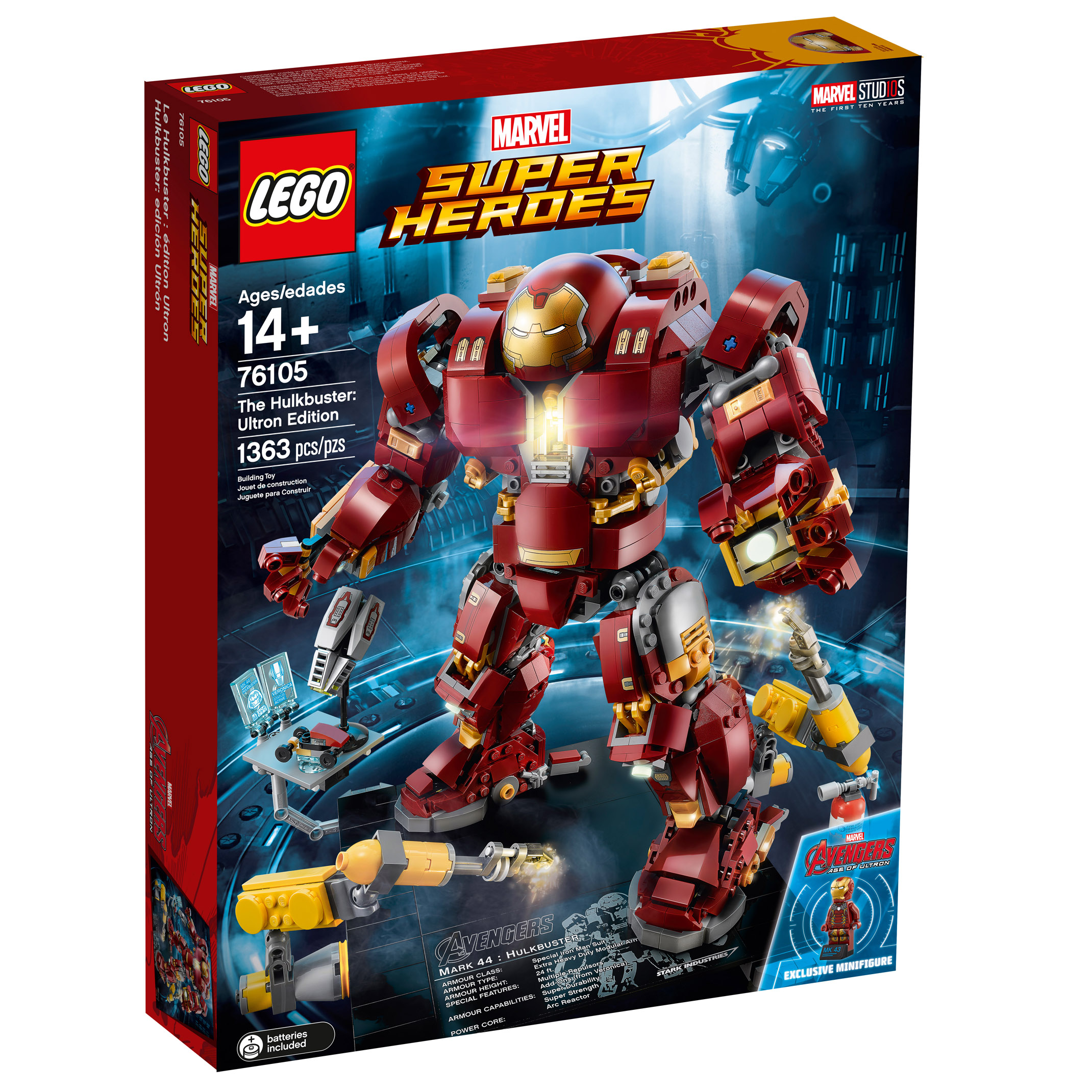 LEGO Marvel Super Heroes The Hulkbuster: Ultron Edition (76105)