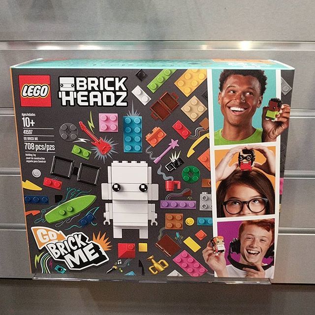 First Episode D Lego Brick Headz Go Brick Yourself Lego Set Review