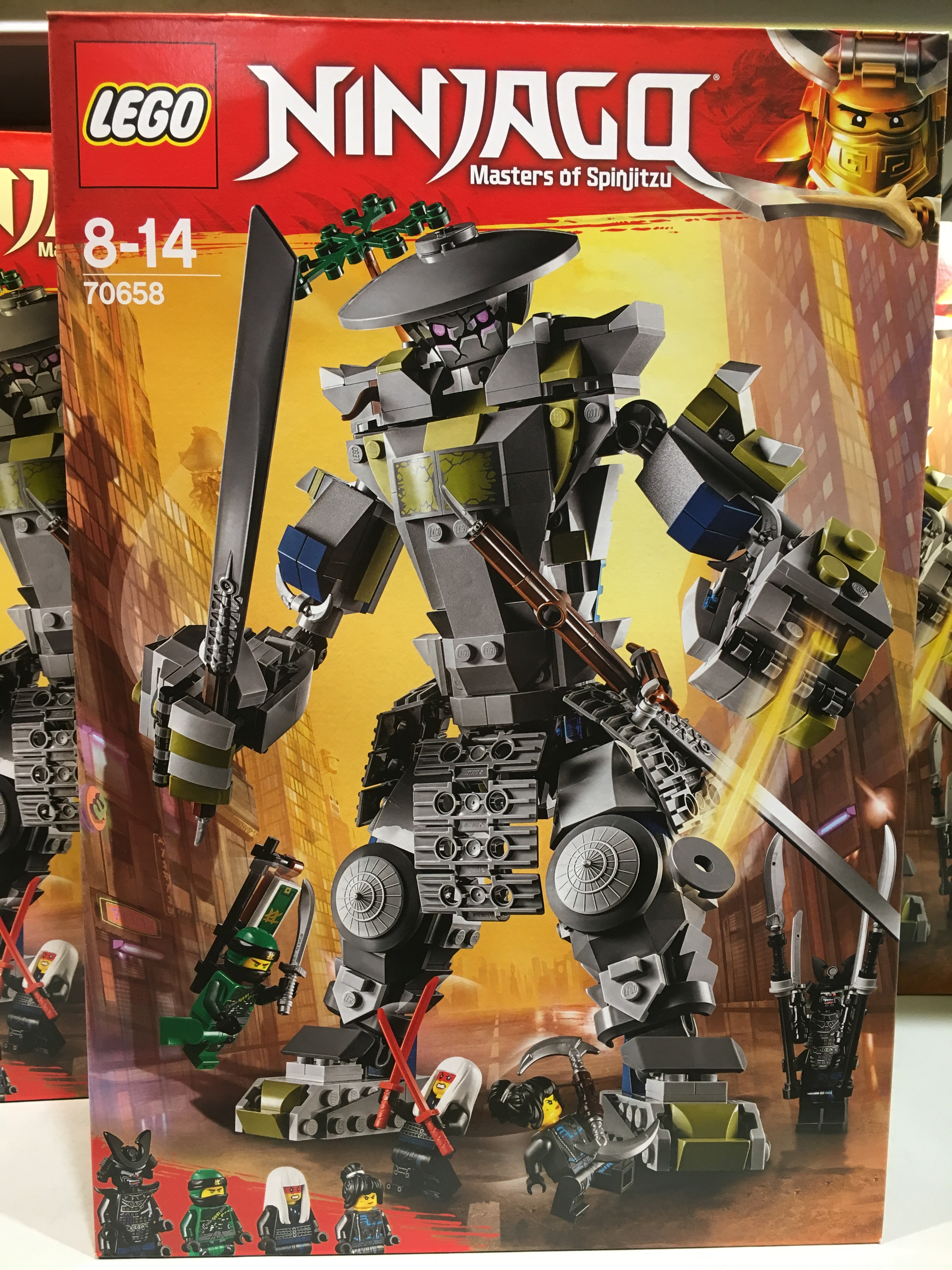 Regelmæssighed glemme civilisere LEGO Ninjago Oni Titan (70658) Set Found at LEGOLAND Billund - The Brick Fan