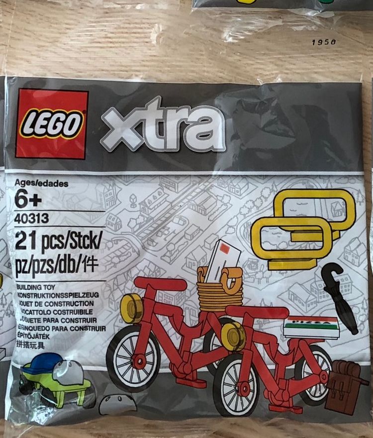 Bicycles Accessories New & Sealed Lego Xtra 40313 Polybag 