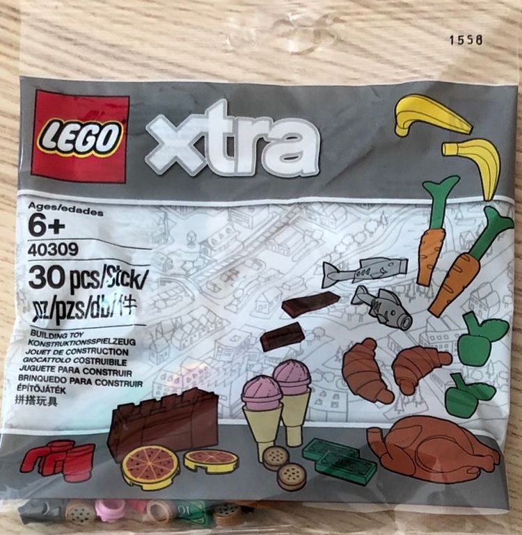 Lot of 2 LEGO Xtra Sea Accessories 40341 NEW & SEALED Polybags Extra 