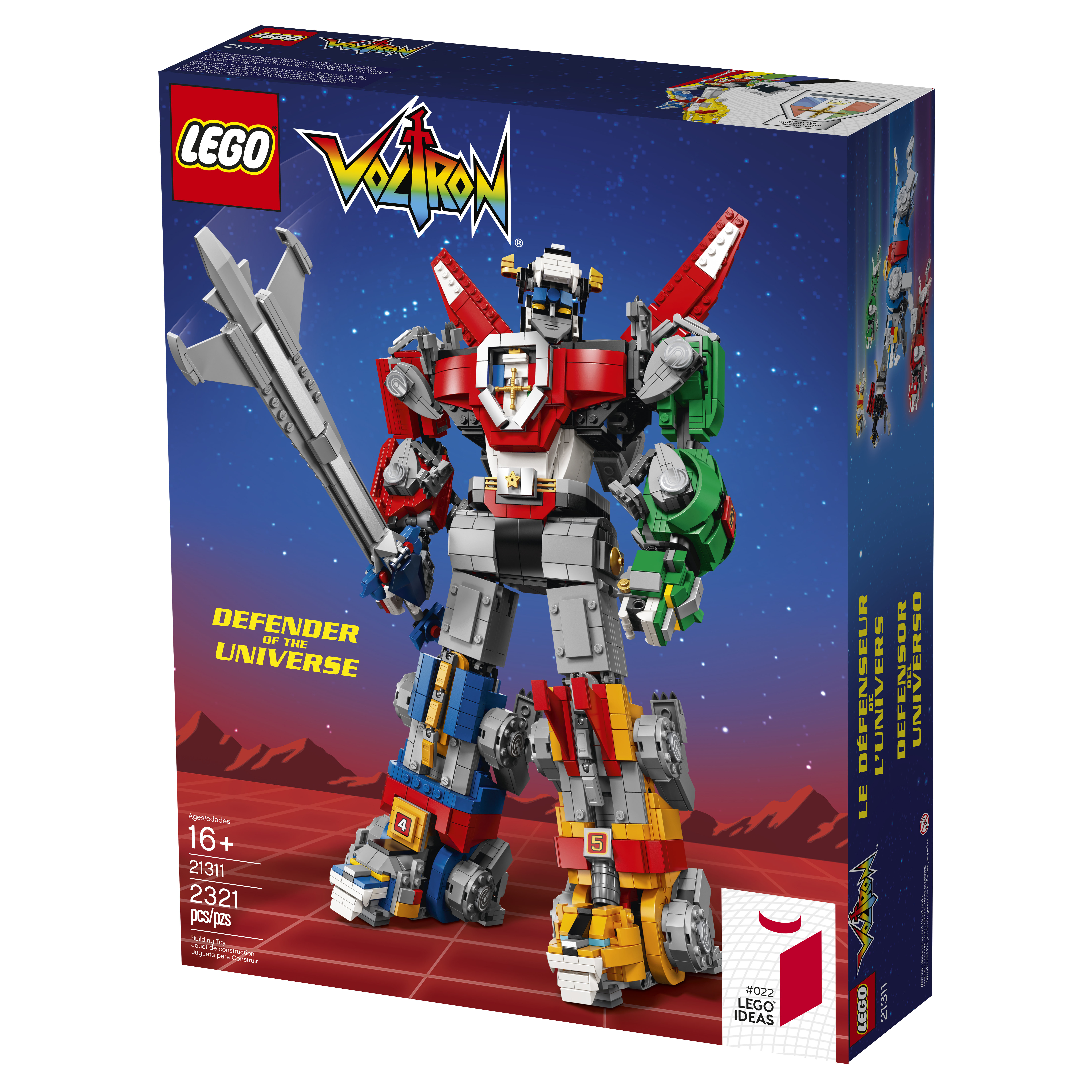 LEGO IDEAS - Two-Sword Super Robot