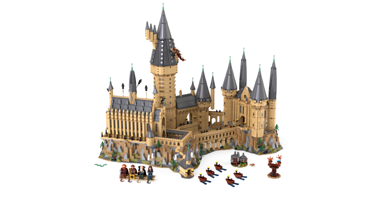 LEGO Harry Potter 2018 Hogwarts Castle 71043 In-Depth Review!