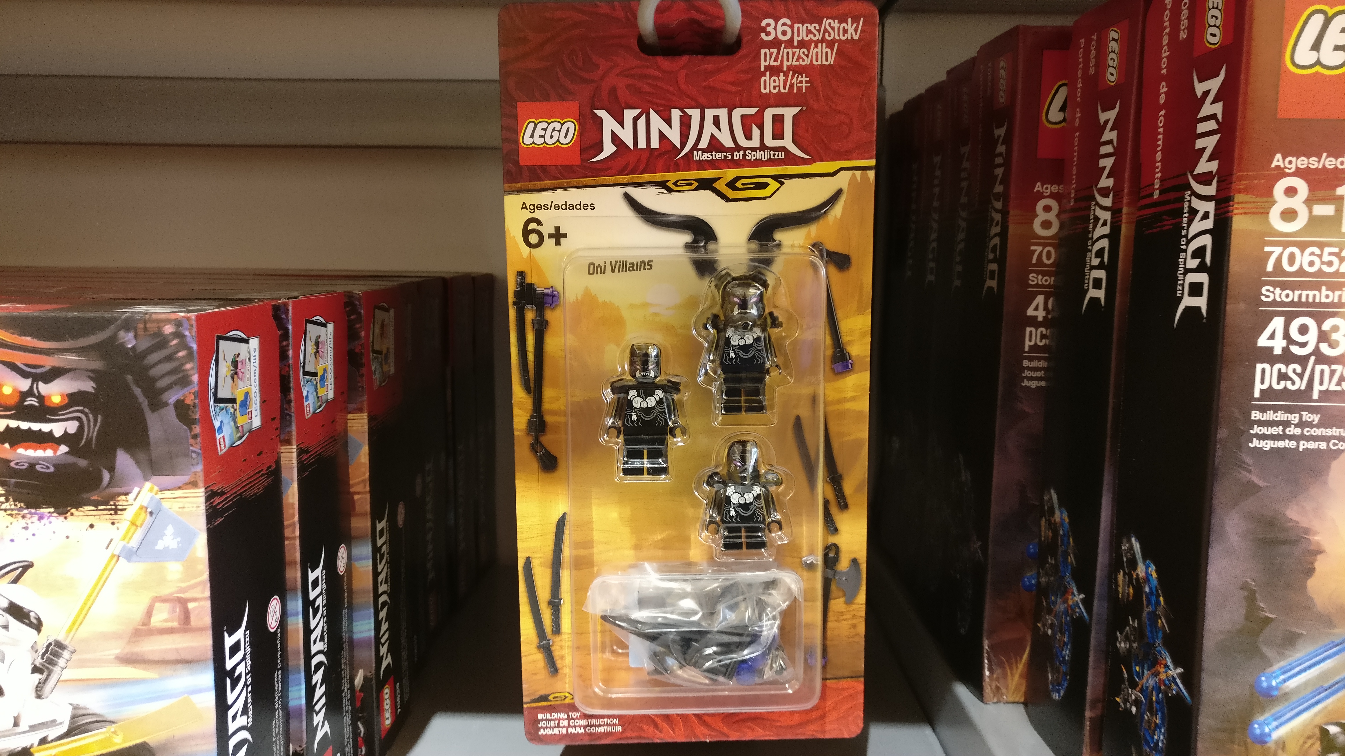 Hovedløse dinosaurus Incubus LEGO Ninjago Oni Accessory Set (853866) Now Available - The Brick Fan