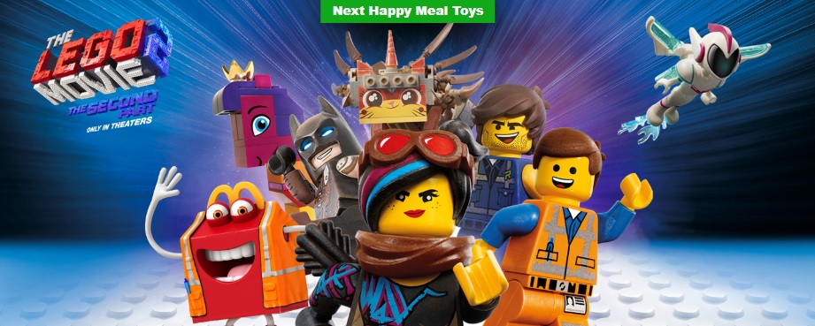 McDonald’s Happy Meal Toy Character Pack The LEGO Movie 2 Benny Open NEW 
