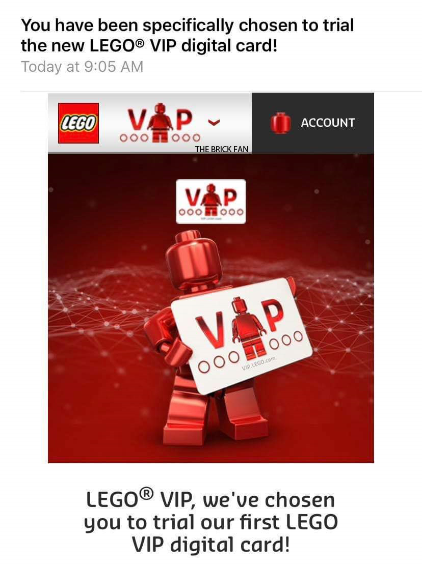LEGO Testing VIP - The Brick Fan