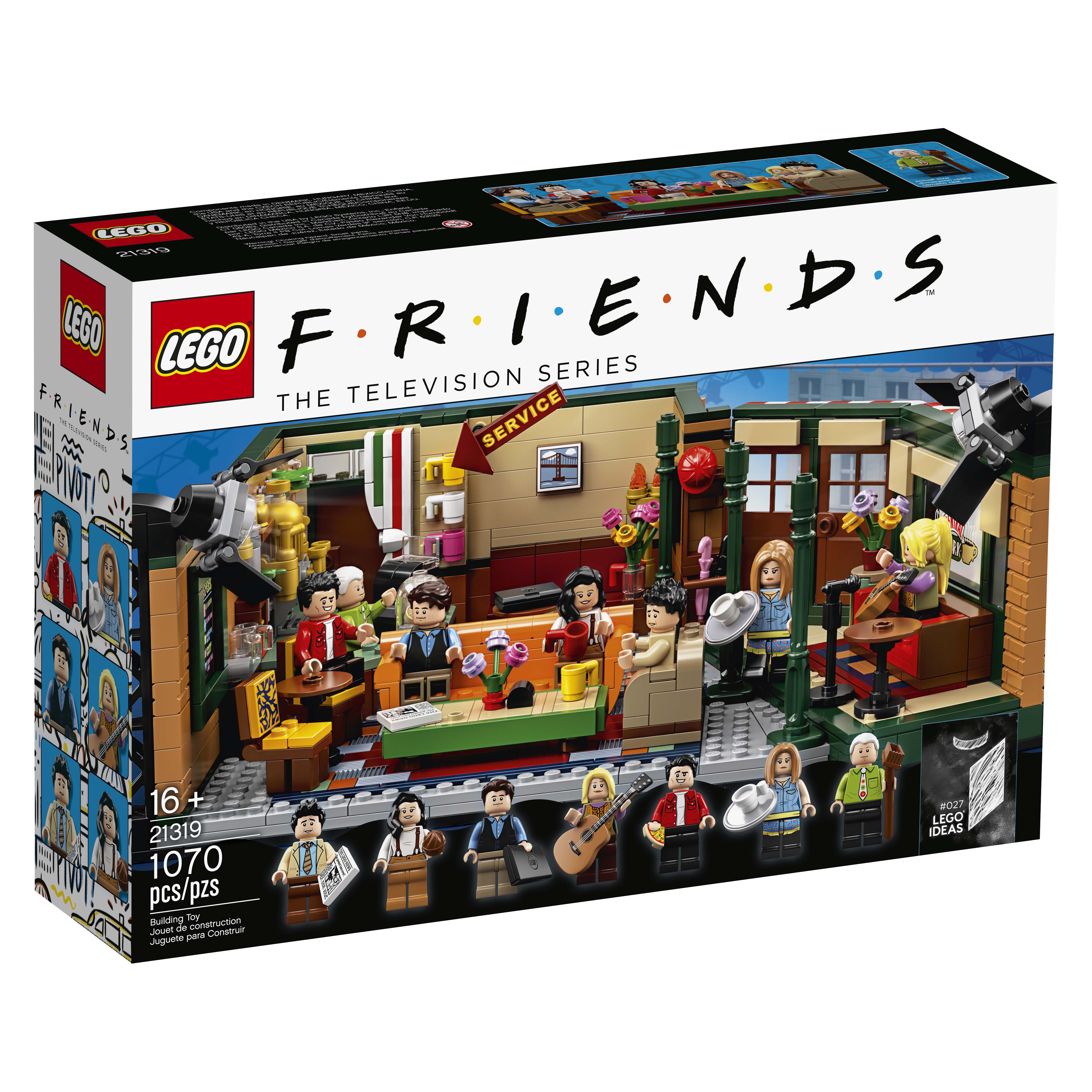 LEGO 21319 FRIENDS MINIFIGS ONLY Rachel Ross Joey Phoebe Monica Chandler Gunther