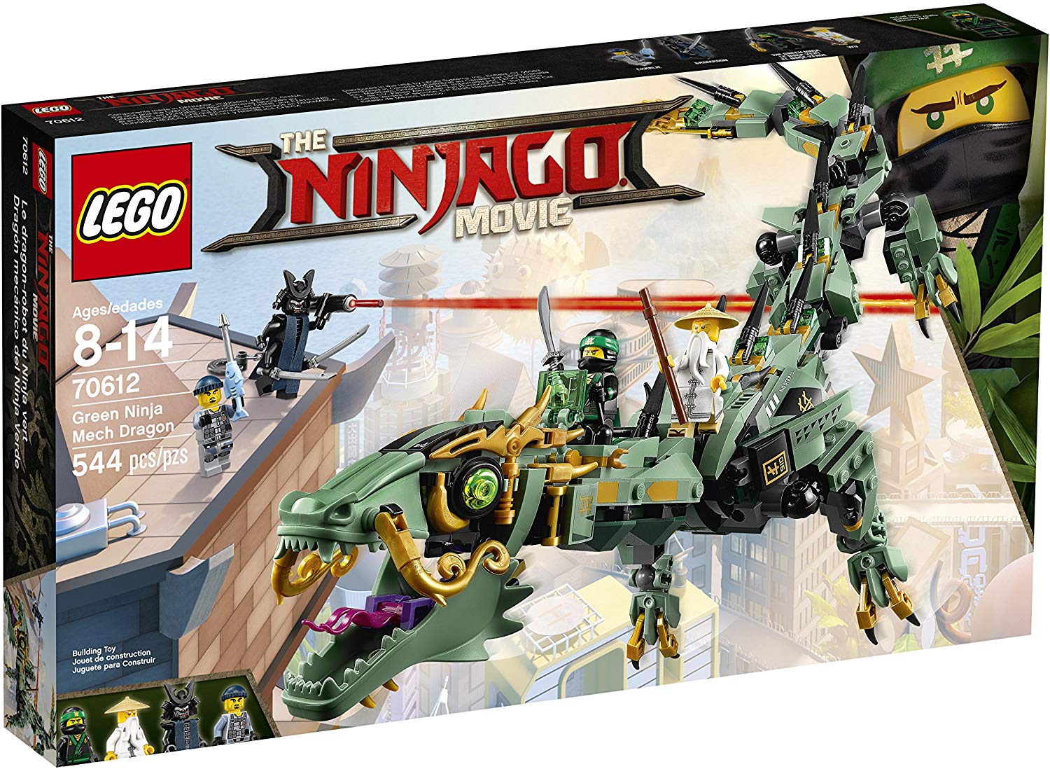 The LEGO Ninjago Movie Green Ninja Mech 