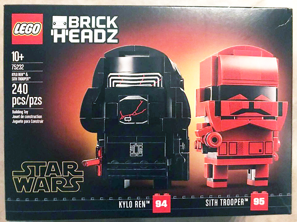 New LEGO BrickHeadz Kylo Ren & Sith Trooper (75232) Found at