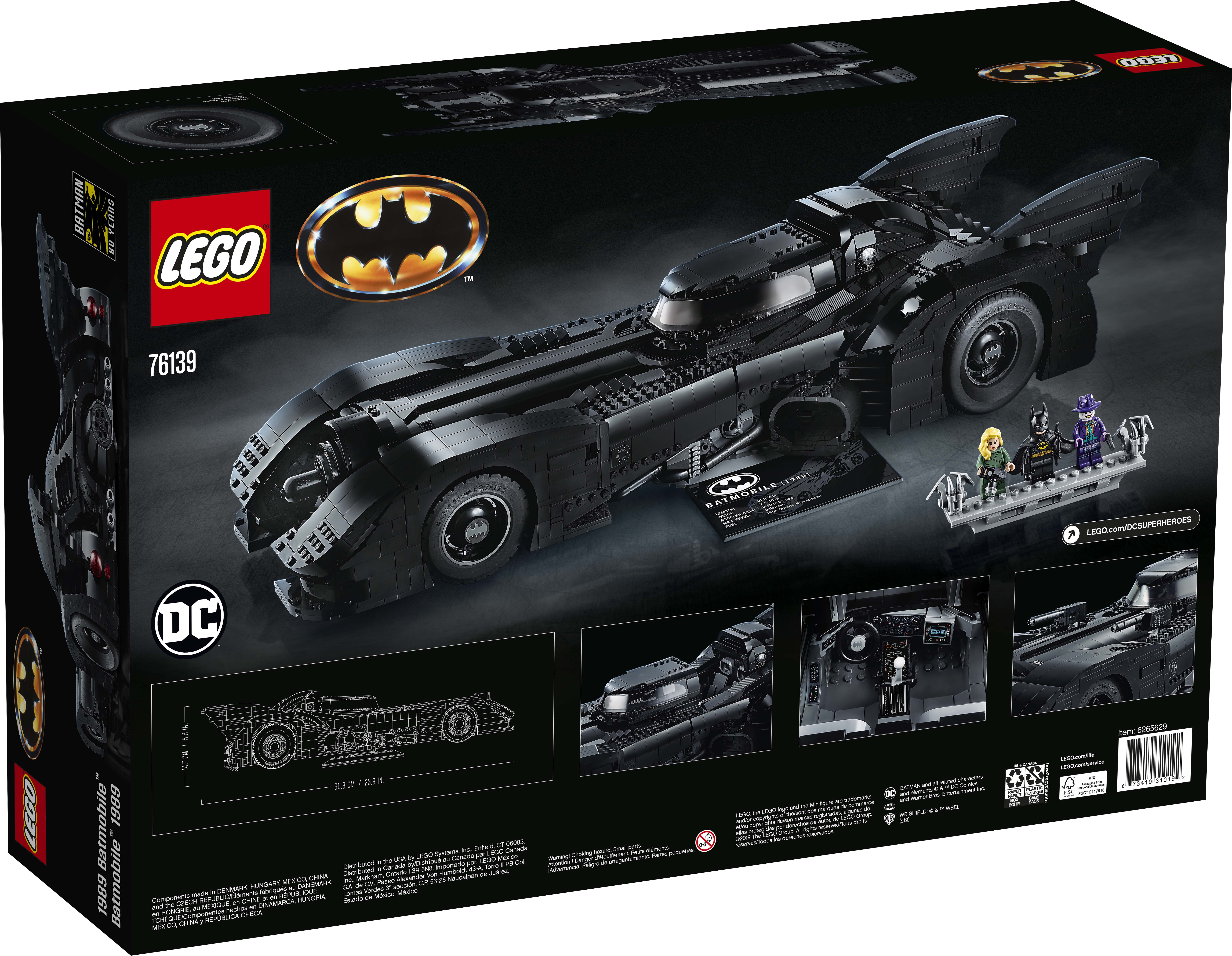 LEGO 1989 Batmobile - HUGE Batman set 76139 REVIEW (Maybe the best