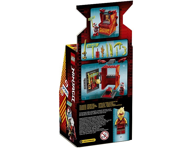 Lego ninjago season 12 arcade pods clearance