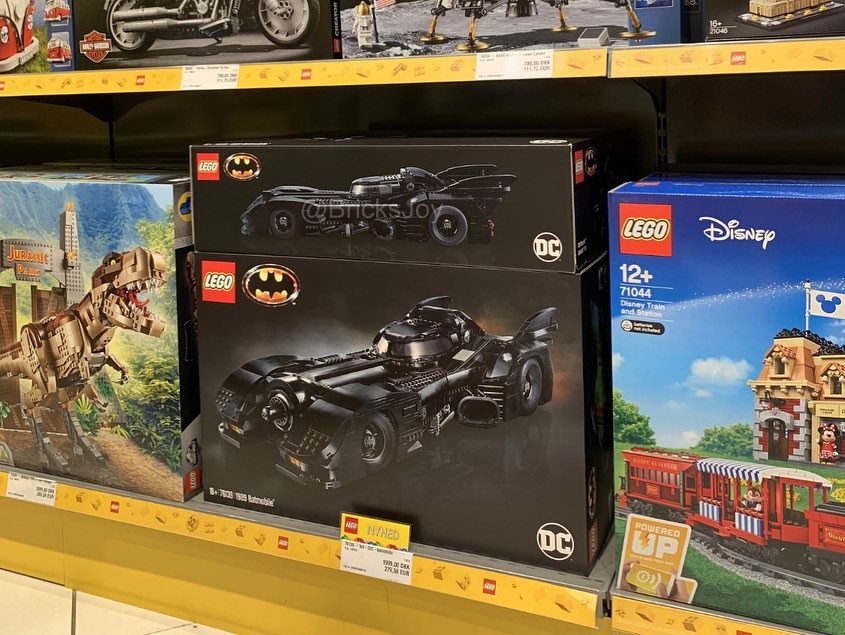 LEGO Batman 1989 Batmobile (76139) Found at Billund Airport LEGO