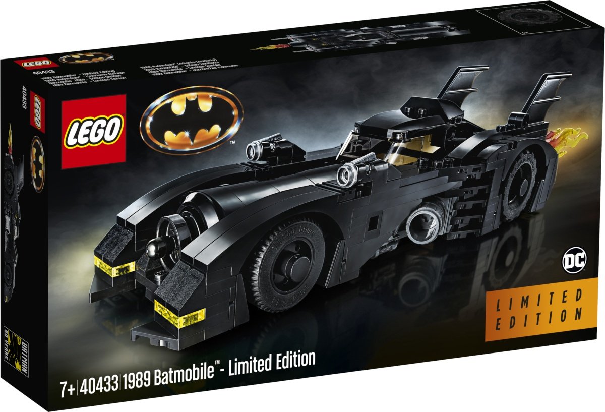 LEGO Batman Limited Edition 1989 Batmobile (40433) Out of Stock - The Brick  Fan