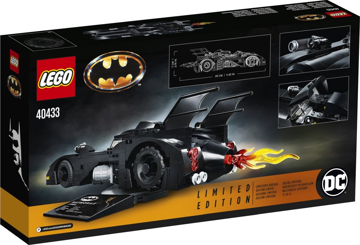 LEGO Batman 1989 Batmobile - Edition (40433) Official Images - The Brick Fan