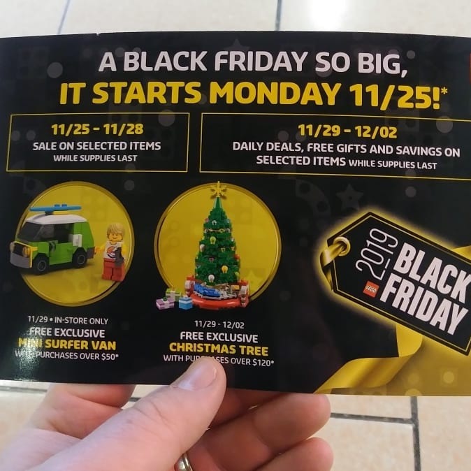 black friday 2019 lego