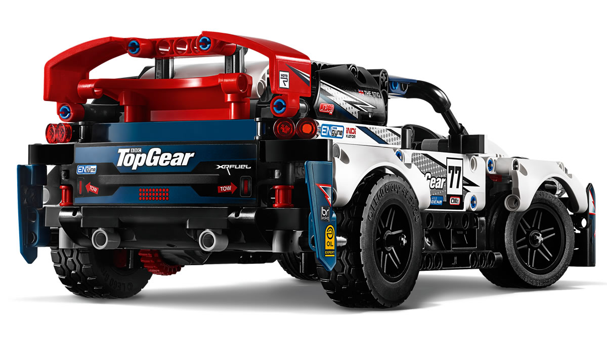 Lego Technic App Controlled Top Gear Rally Car 42109 Officially