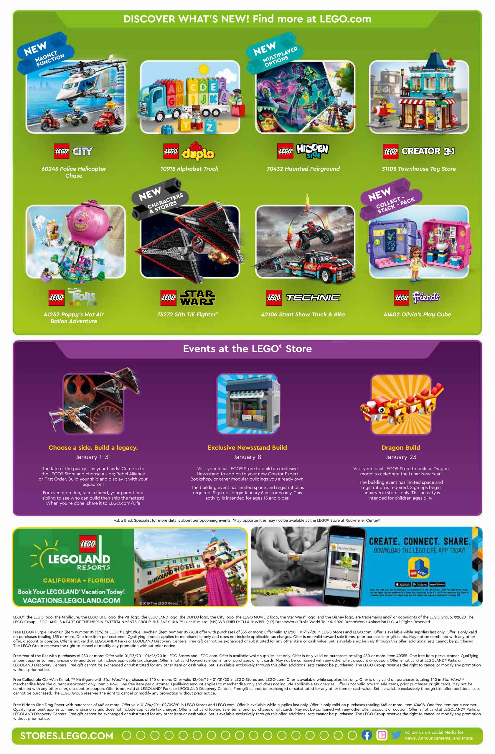 LEGO January 2020 Store Calendar Promotions & Events - The Brick Fan1680 x 2560