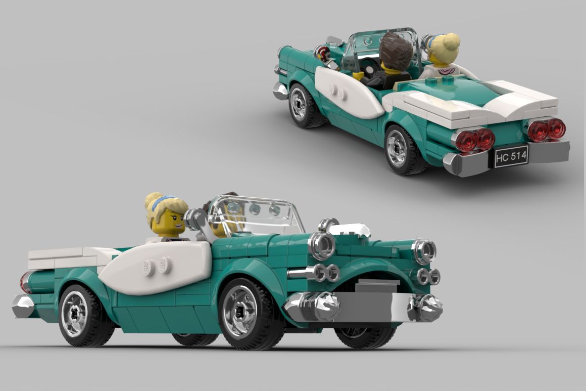 LEGO Ideas Car (40448) GWP Look Brick Fan