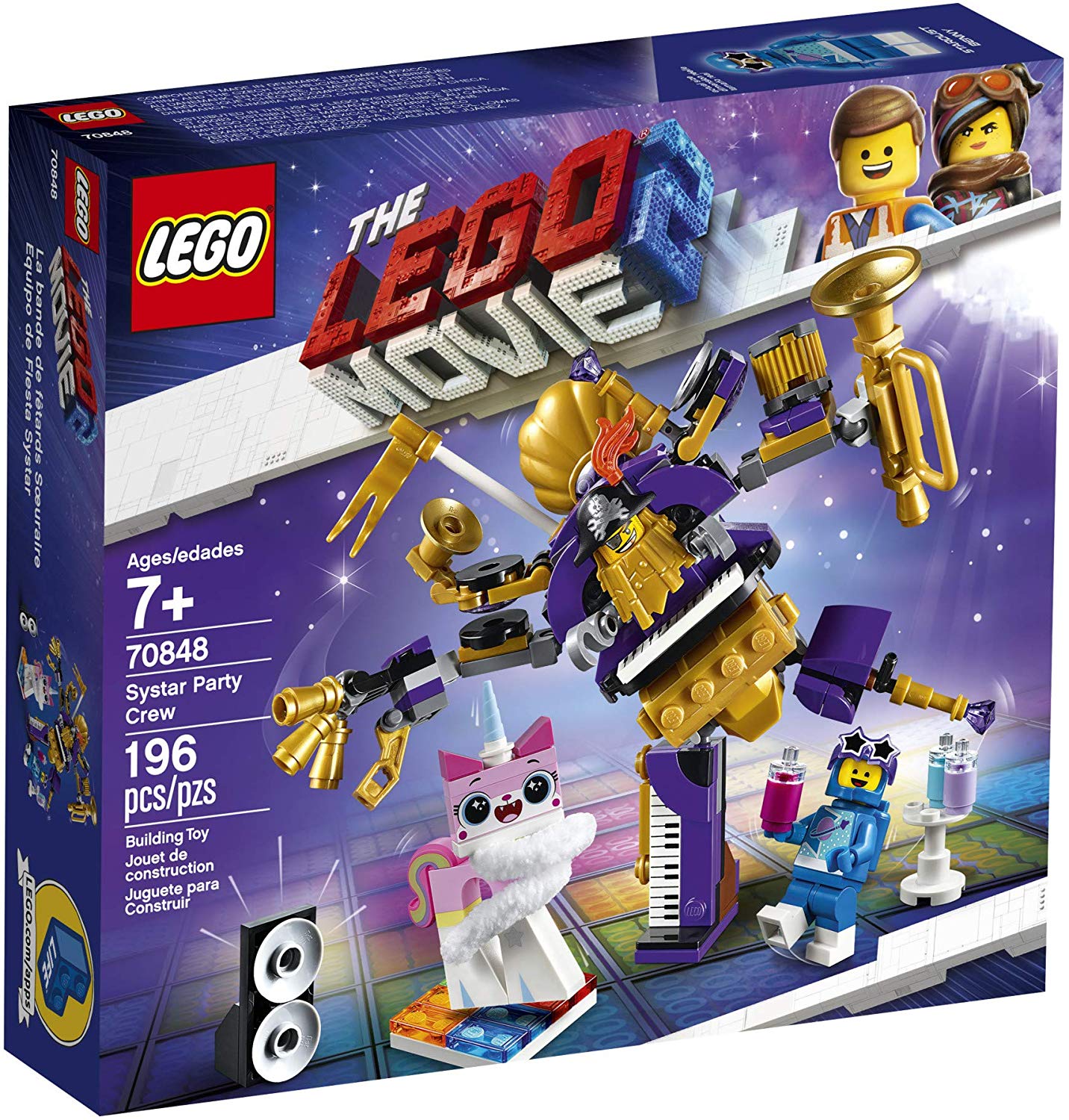 NEW LEGO Fabu-Fan FROM SET 70813 THE LEGO MOVIE tlm042