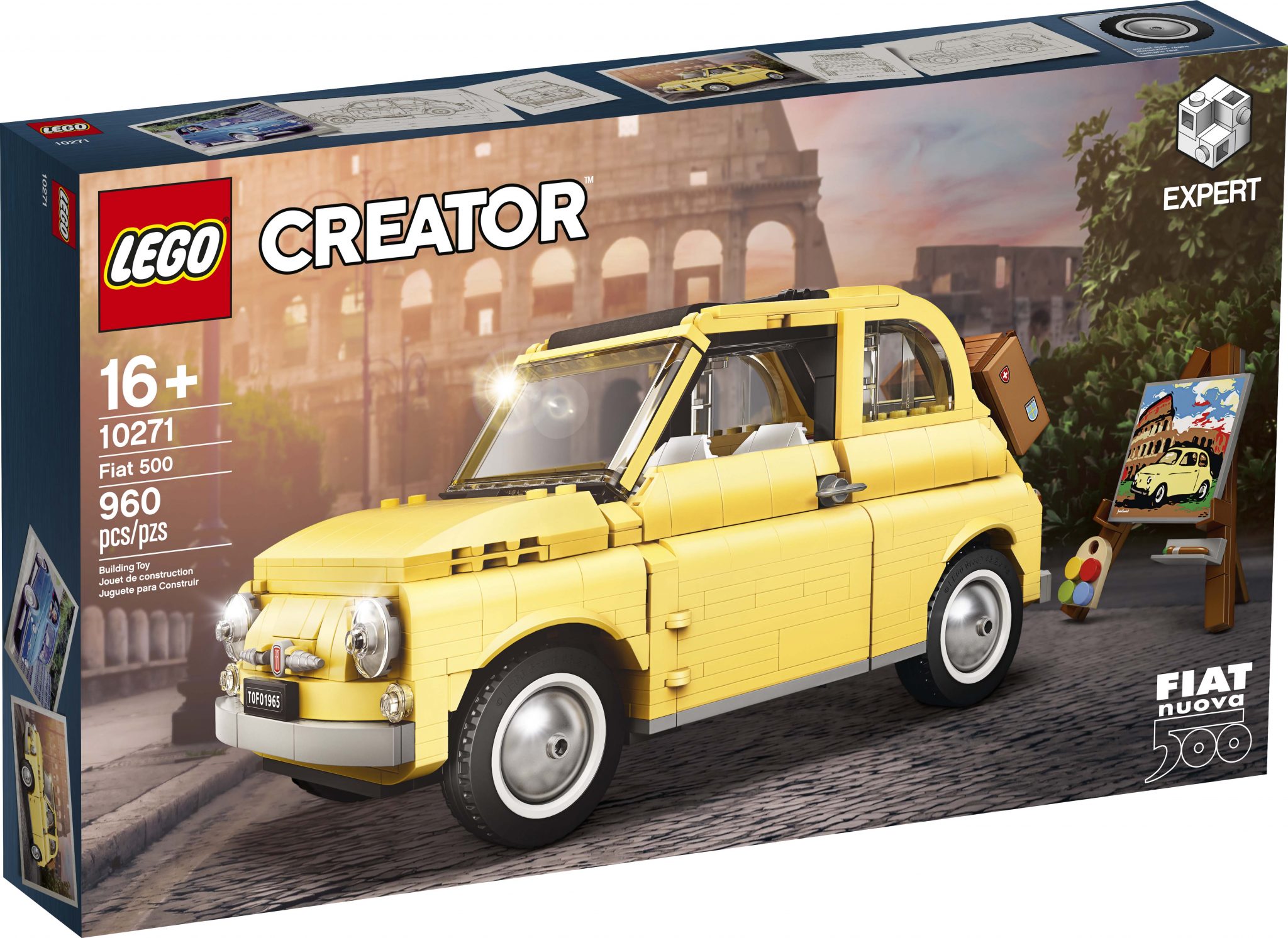 LEGO Creator Fiat 500 10271 Review The Brick Fan LEGO Creator Fiat 500 10271 Review The Brick Fan