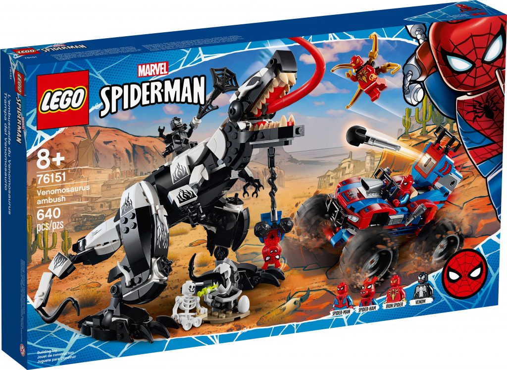 spider man venomosaurus