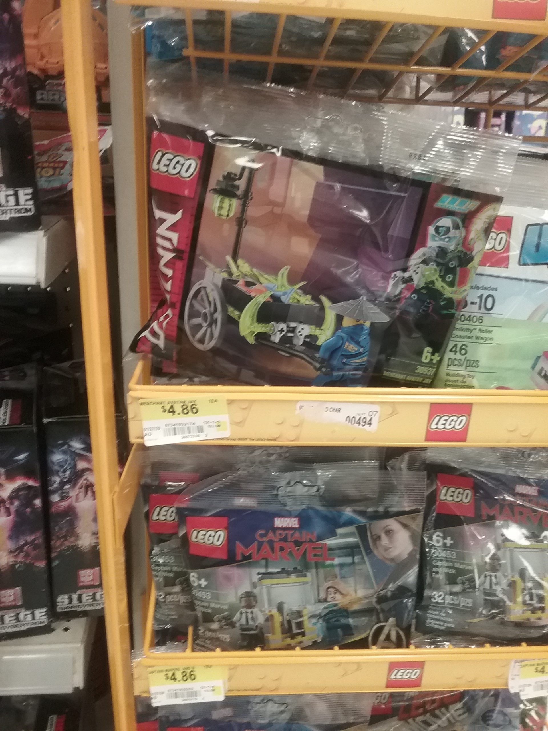 LEGO Ninjago Merchant Avatar Jay (30537) Showing Up at Walmart 