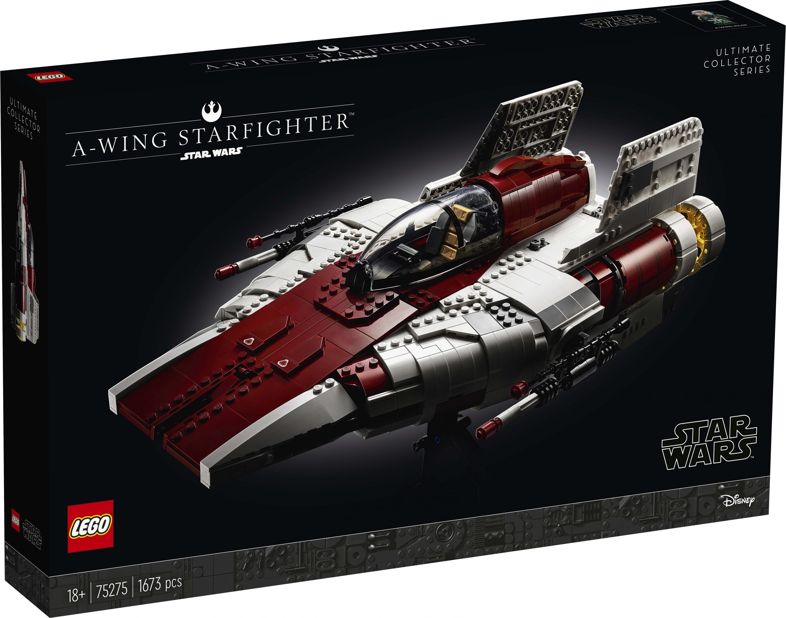 LEGO Star Wars UCS A-wing Starfighter (75275) Officially Announced