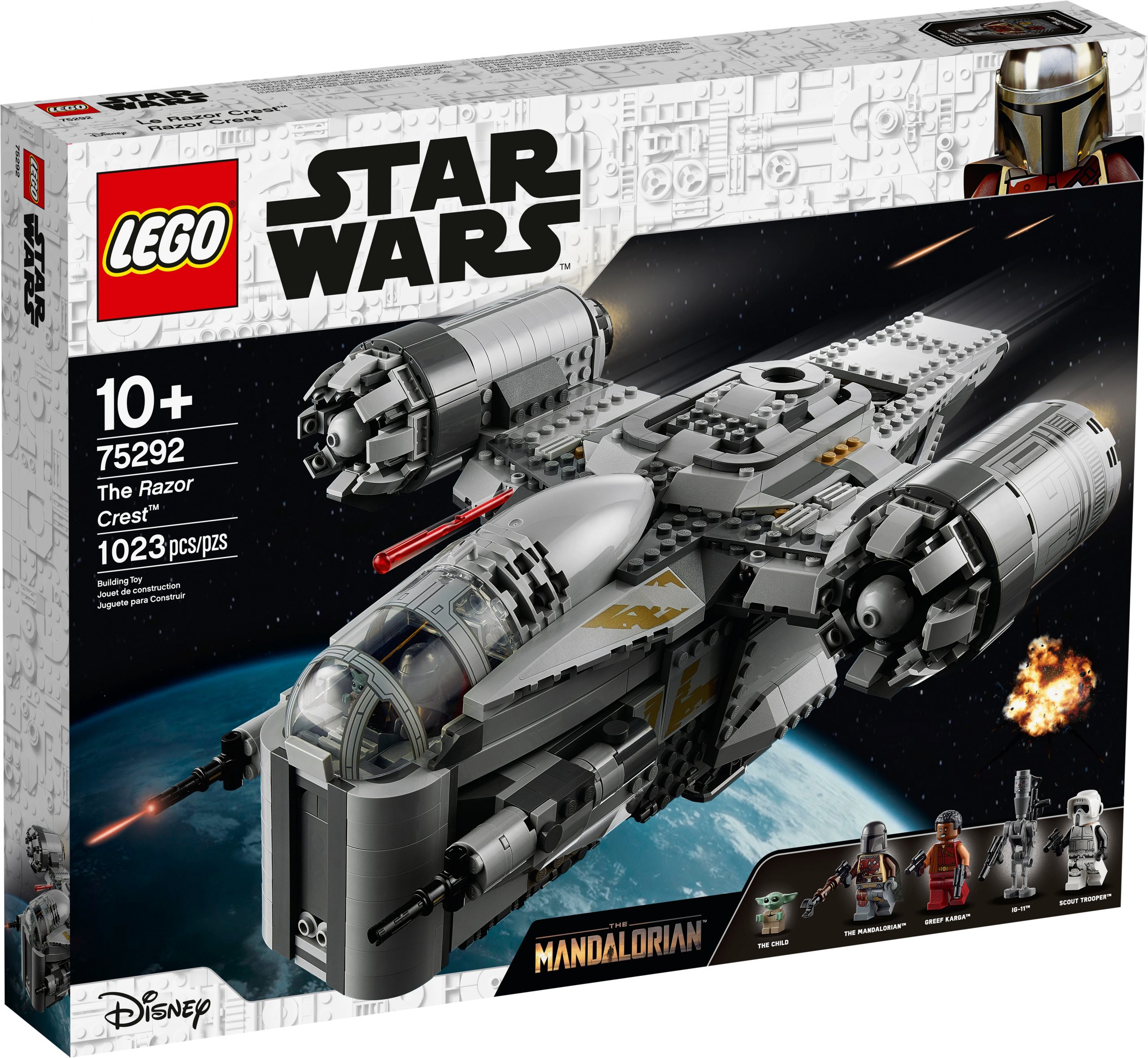 Raumschiff Lego Star Wars 75292 The Razor Crest The Mandalorian