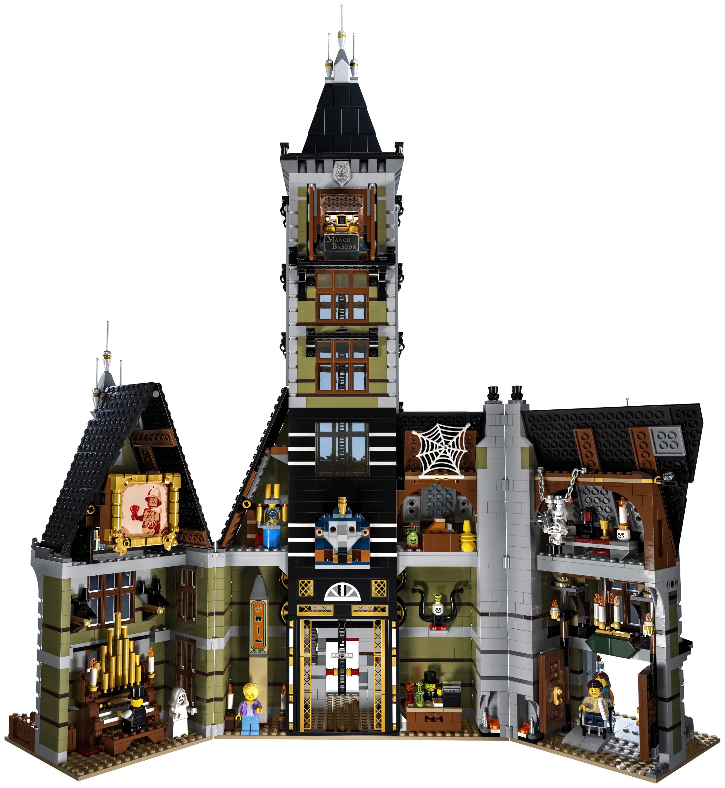  LEGO  Fairground Collection Haunted  House  10273 Designer 