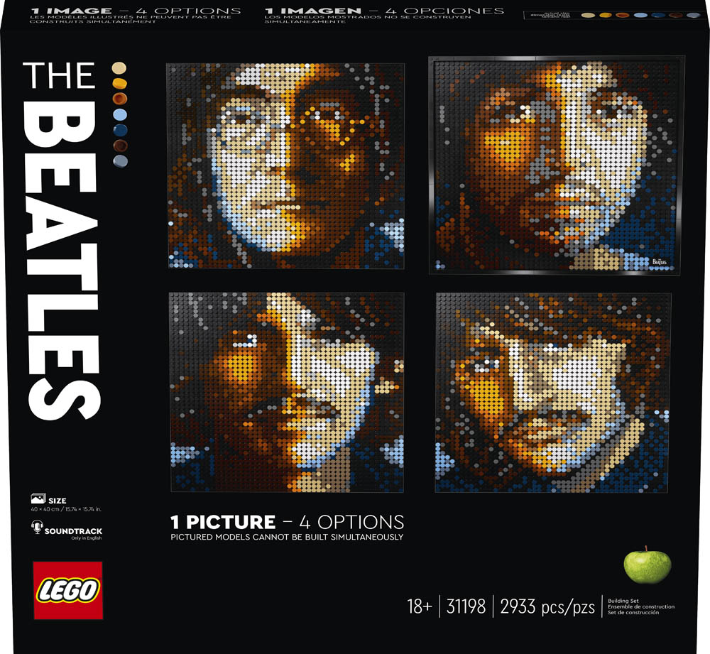 pebermynte hånd Ynkelig LEGO Art The Beatles (31198) Amazon Sale - November 2021 - The Brick Fan