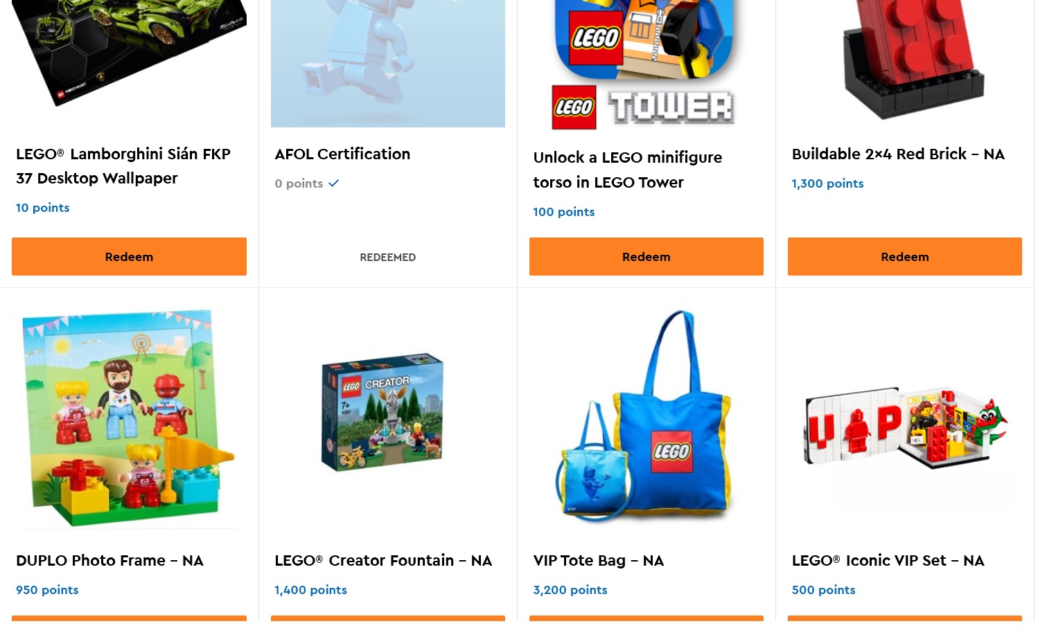 Older LEGO GWP Products Available in VIP Reward - The Brick Fan