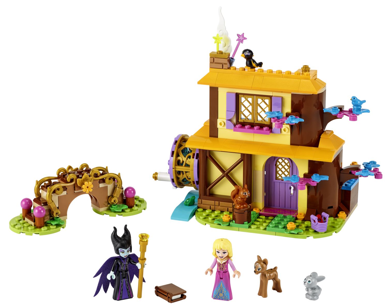 LEGO Disney Princess Auroras Forest Cottage 43188 3