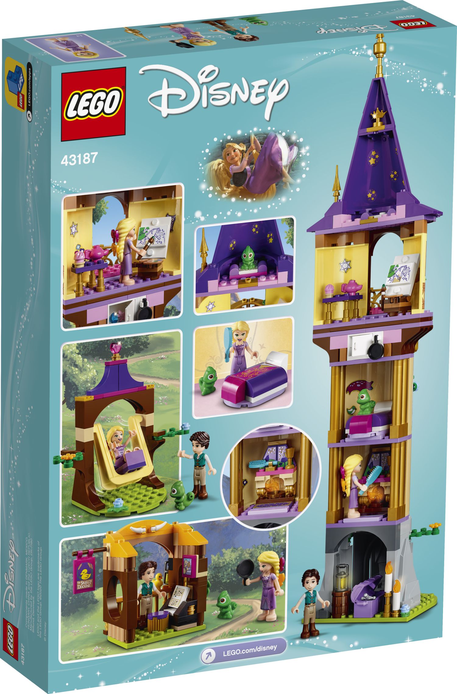 LEGO Disney Princess Rapunzels Tower 43187 2