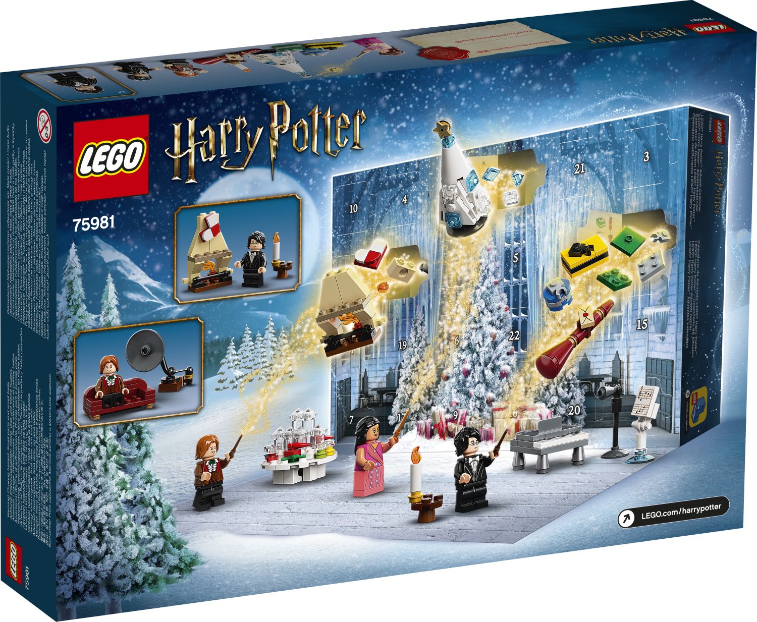 LEGO Harry Potter 2020 Advent Calendar (75981) Official Images The