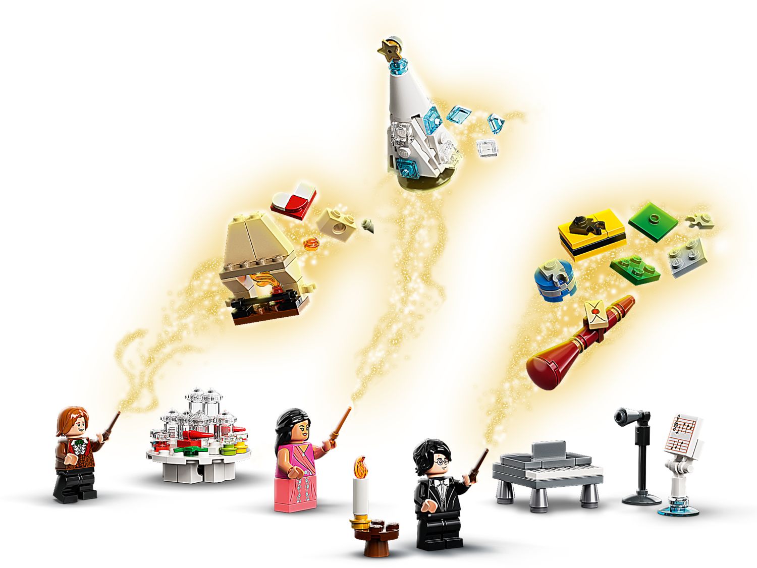 Display Frame case for Lego Harry Potter Advent Calendar 2020 75981 27cm