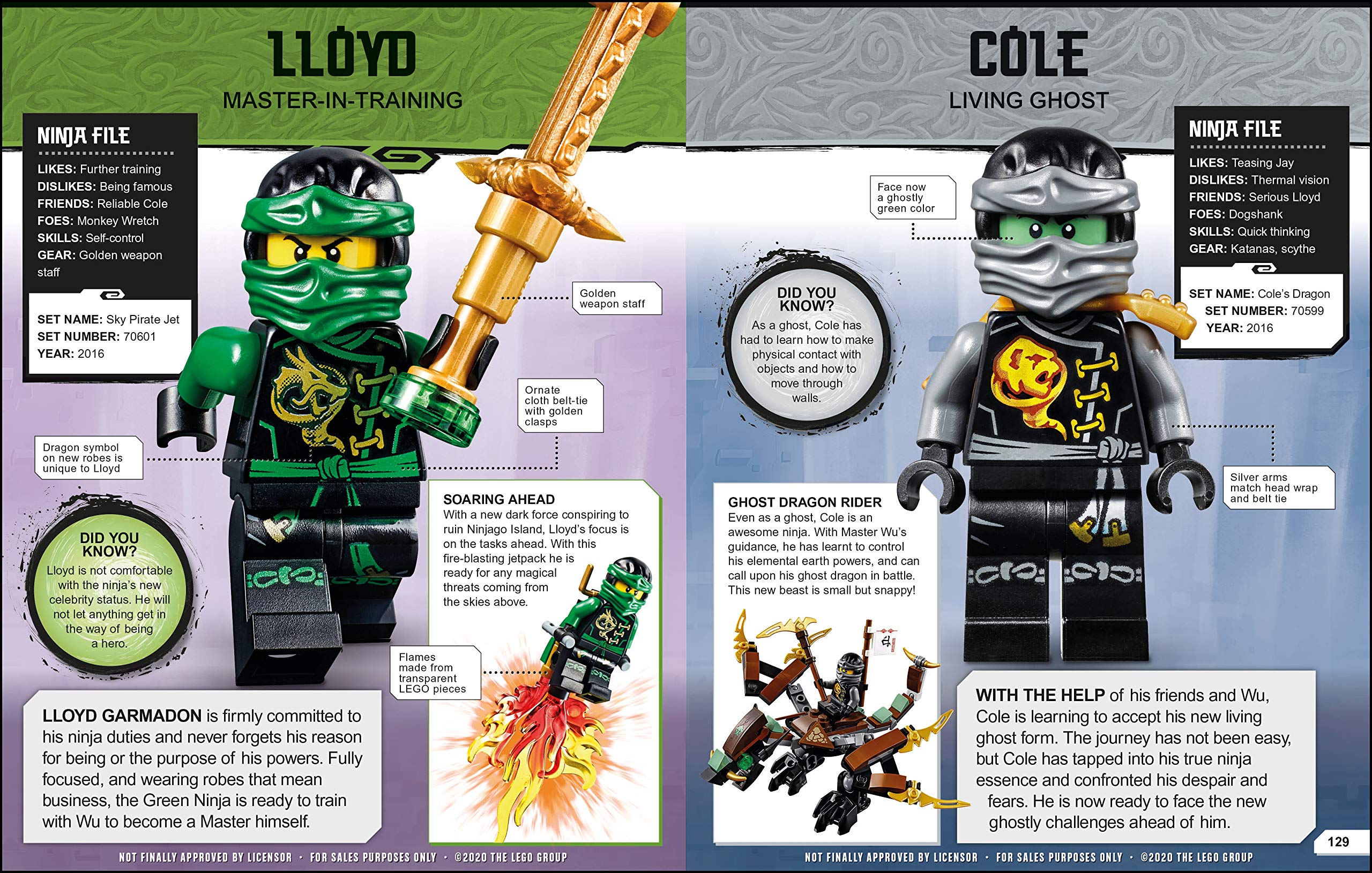 Lego Ninjago Character Encyclopedia With Minifigure Updated Edition