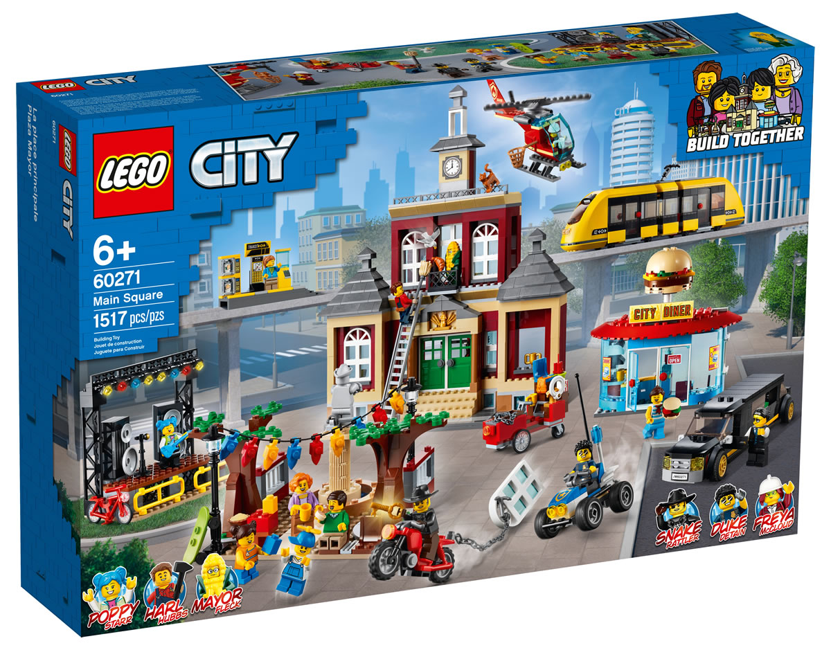 drikke opstrøms mager LEGO City Main Square (60271) Official Images - The Brick Fan