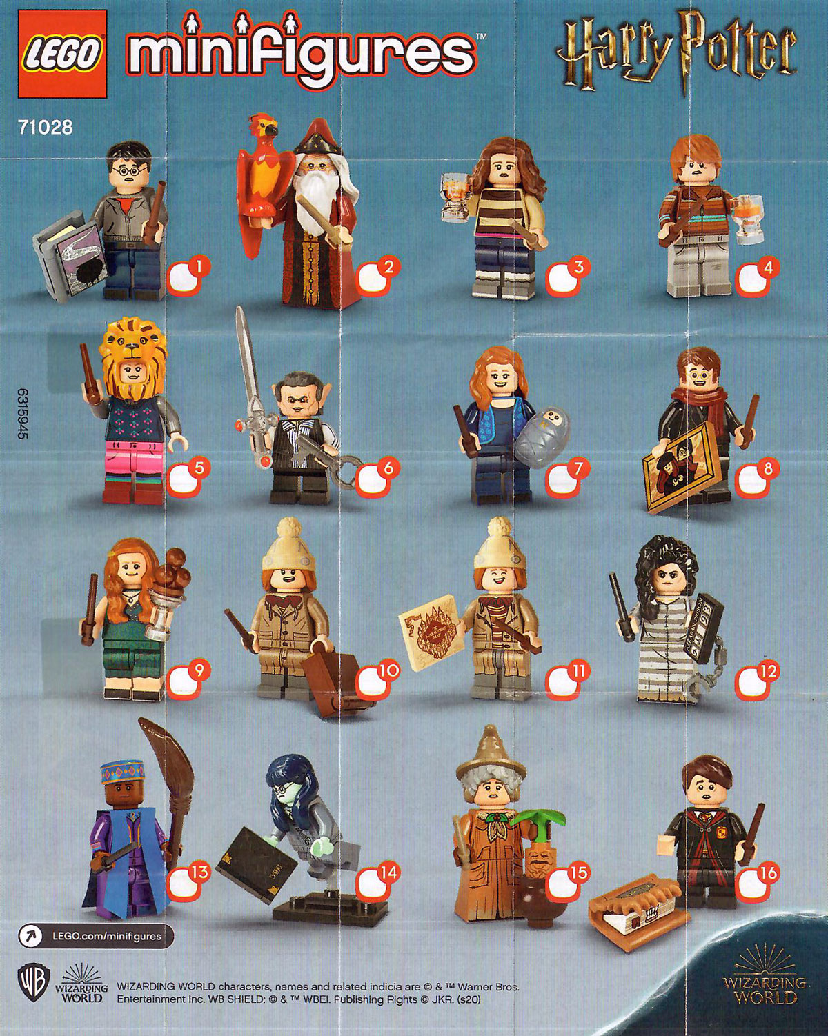 NEW LEGO Harry Potter Baby FROM SET 71028 COLLECTIBLES MINIFIGURES colhp39 