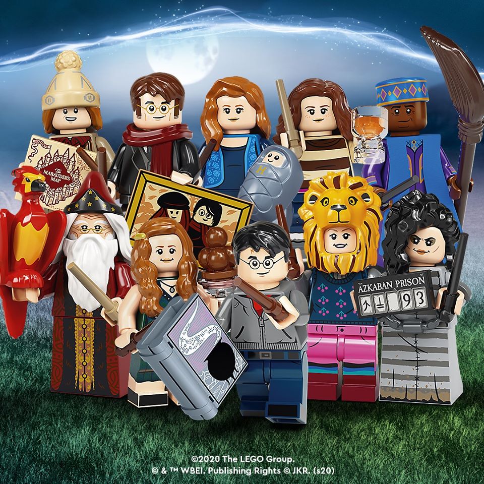 LEGO Minifigures serie Harry Potter non aperto SIGILLATO casuale MISTERO Sacchetti x12 