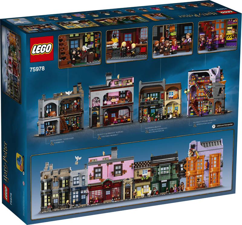 CW:HP) LEGO® Harry Potter 75978 Diagon Alley: the reveal