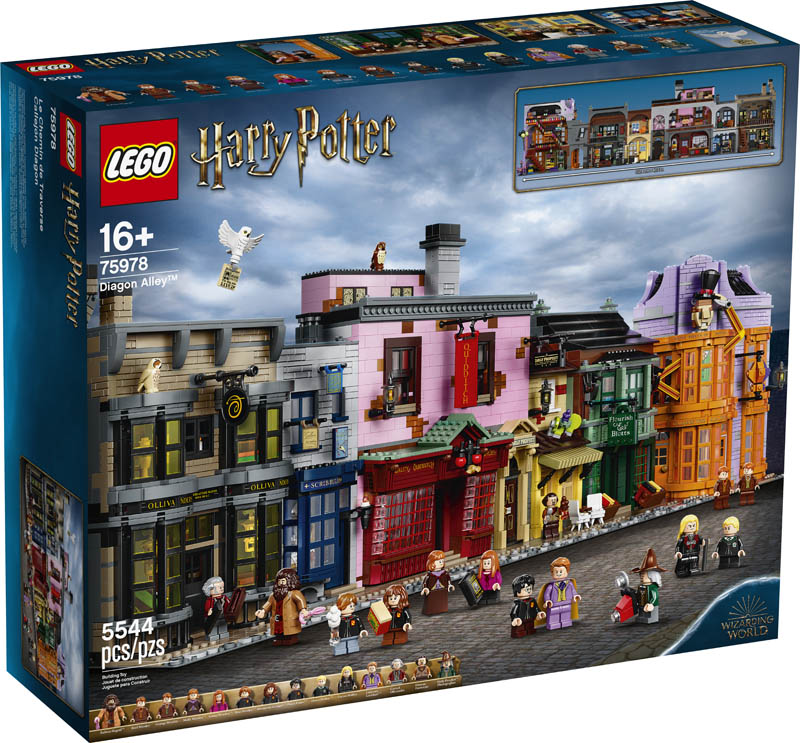 CW:HP) LEGO® Harry Potter 75978 Diagon Alley: the reveal