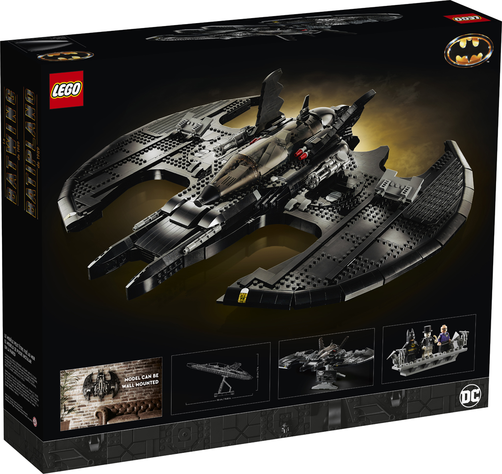 LEGO returns to Burton's Batman with the 1989 Batwing (76161), a