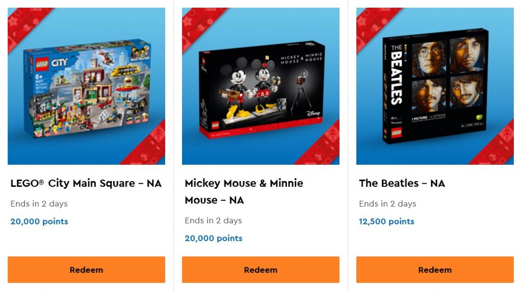 LEGO Cyber Monday 2020 VIP Reward Center Promotions The Brick Fan