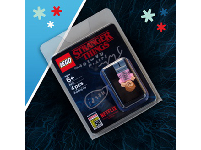 LEGO Stranger Things 2019 SDCC Signed Barb Minifigure Sweepstakes