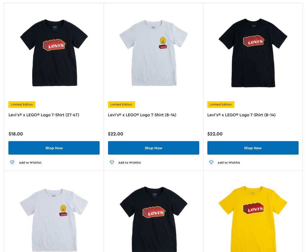 LEGO x Levi's Collection Available on LEGO Shop - The Brick Fan