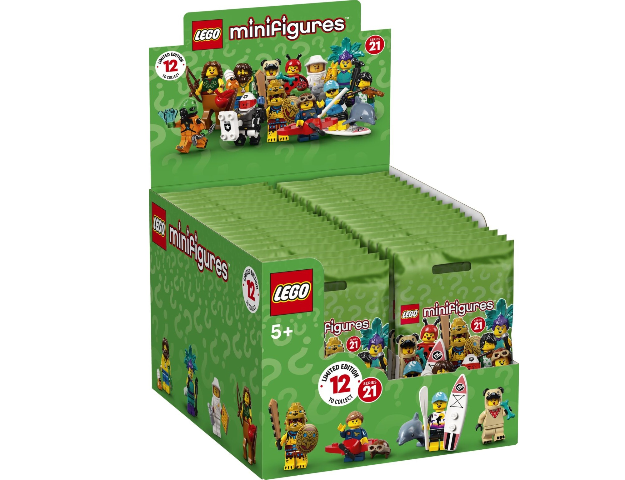 71029 Lego Series 21 Collectible Minifigures Set of 12 