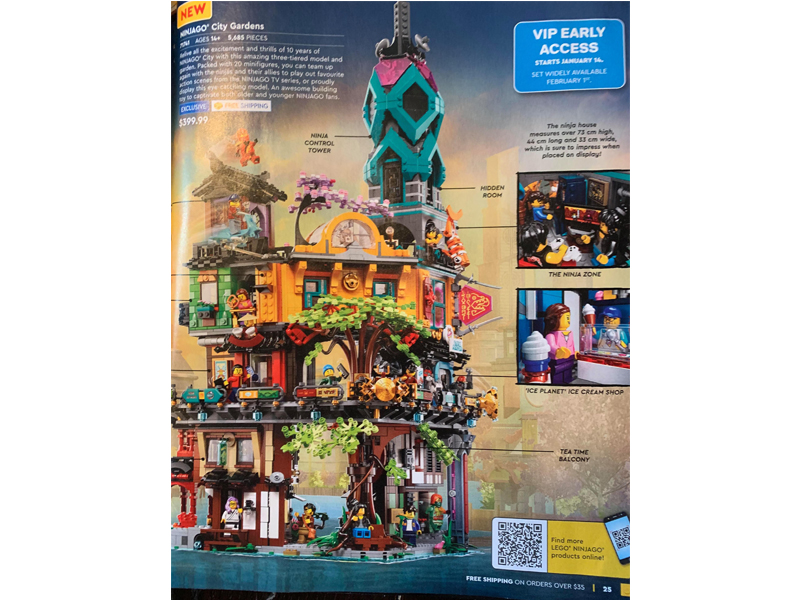 LEGO Ninjago Ninjago City Gardens (71741) Revealed - The ...